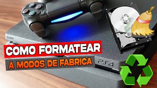 Como Formatear PlayStation 4 y Dejarla Como el Primer día ♻️ 2024 [upl. by Rhiana]