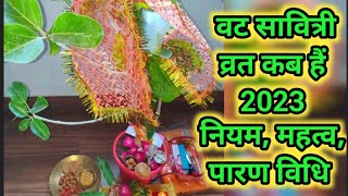 Vat Savitri Puja 2024 वट सावित्री व्रत date amp time व्रत नियम पूजाविधिमहत्व पारण विधिबड़मावस पूजा [upl. by Nidak]