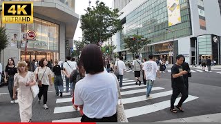 Japan Sakae Streets in Nagoya  4K Walking Tour [upl. by Ynogoham]