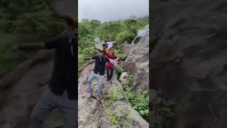 Friends enjoyment gang mass video Perunchilambu dam falls friend shortvideo viralvideo [upl. by Ramas]