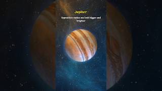 Jupiter at opposition  Celestial event shorts space universe planets jupiter [upl. by Rosita]