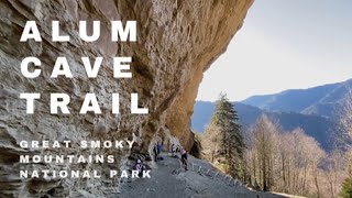 ALUM CAVE TRAIL  Great Smoky Mountains National Park  National Park Hikes [upl. by Yerffe]