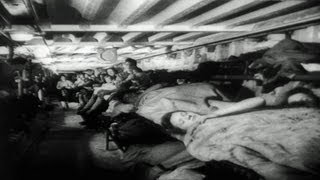 HD Stock Footage WWII London Opens Air Raid Shelters  German Buzz Bombers [upl. by Aldarcie]