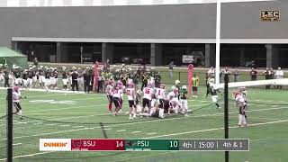 FB Plymouth State vs Bridgewater State Highlights 92124 [upl. by Ordnazil]