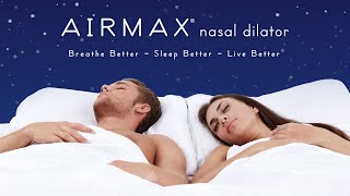 How to use the AIRMAX® Nasal Dilator [upl. by Maharva]