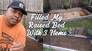 How Im filling my raised bed [upl. by Sherburne]