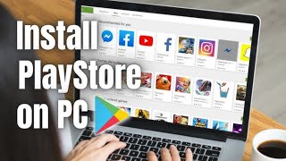 Get PLAY STORE on Your Laptop Today with This Easy Trick [upl. by Enamart]