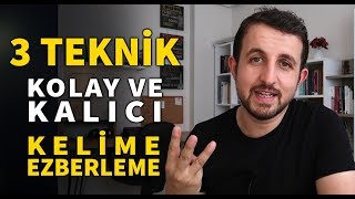 İngilizce Kelimeler Nasıl Daha Kolay ve Kalıcı Ezberlenir [upl. by Hterrag]