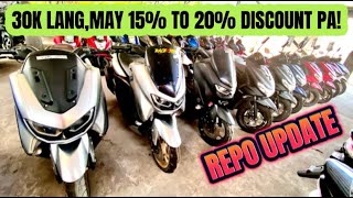 MURANG REPO MOTORCYCLE PHILIPPINES30K LANG MERON PANG 15 TO 20 DISCOUNT [upl. by Ainoet]