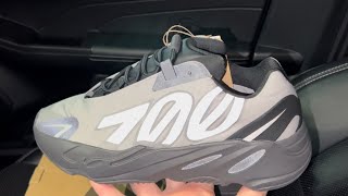 Adidas Yeezy Boost 700 MNVN Metallic shoes [upl. by Capwell]