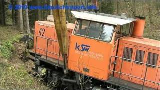 Zugunglück  Bergung einer Lok mit Eisenbahndrehkran  Teil 2 [upl. by Dumas378]