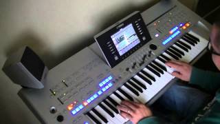 Elton John Candle in the wind Yamaha Tyros 4 Cover [upl. by Eseuqram207]