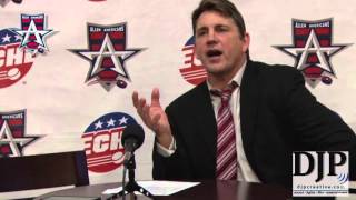 December 05 2015  Coach Martinson Postgame press conference [upl. by Kynan]