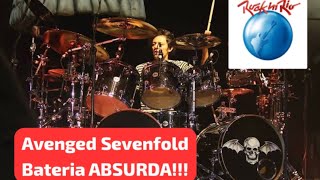 Avenged Sevenfold Rock in Rio 2024  Solo de Bateria ABSURDO SENSACIONAL [upl. by Corsetti]