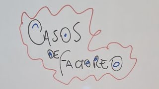 🔴 MATEMÁTICA  CASOS de FACTOREO 🧮 [upl. by Enilrem477]