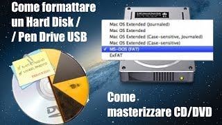 Tutorial Mac 2  Come masterizzare DVD come partizionareformattare un Hard Disk [upl. by Chisholm]