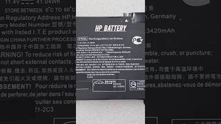 HP Pavilion x360  14dh1014ne battery Looks youtubeshorts hp battery [upl. by Nuli412]