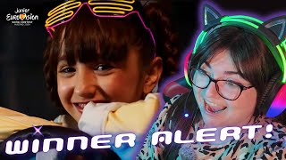 ESPAÑA VIENE A GANAR Chloe DelaRosa  Como la Lola  🇪🇸 Spain Junior Eurovision 2024  REACCIÓN [upl. by Simon582]