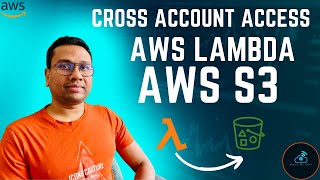 AWS S3 cross account access with Lambda and sts AssumeRole  Fine grained control with Bucket Policy [upl. by Jacklin52]