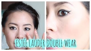 Estée Lauder Double Wear  Review  First Impressions  Foundation for Oily Skin [upl. by Mannes]