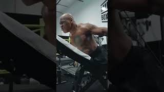 Mike Tyson strenght training for Jake Paul fight 💪 boxing miketyson jakepaul [upl. by Akinnej752]