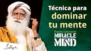 Una técnica para dominar la mente  El milagro de la mente Sadhguru Español [upl. by Villiers]