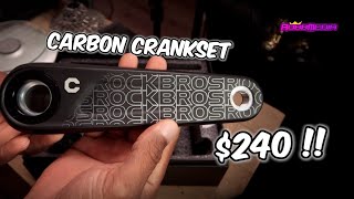 240‼️ RockBros Carbon 1625 Crankset  RobbArmstrong [upl. by Urien]