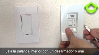 Resetear Dimmers y Botoneras Insteon [upl. by Yetta]