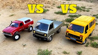 WPL C24 vs WPL D12 vs WPL D42  Remote Control Jeep  RC Jeep [upl. by Emile]