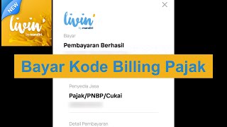 Cara Bayar Kode Billing Pajak PPhPPN di New Livin by Mandiri [upl. by Ardnama]