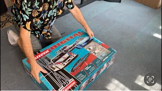 Unboxing Carrera Digital Electric slot Car Racing [upl. by Ecinreb]