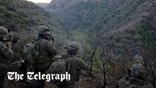 Israeli troops reach symbolic Litani river in Lebanon [upl. by Khalid]