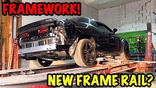 Rebuilding A Wrecked 2017 Dodge Hellcat Part 3 [upl. by Atinauj543]