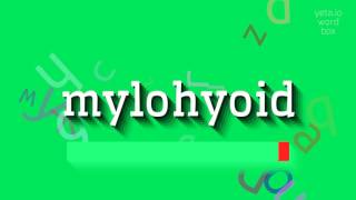 How to say quotmylohyoidquot High Quality Voices [upl. by Clive]