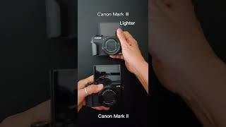 BEST VLOGGING CAMERAS CANON G7X Mark ii vs Mark iii Are the DIFFERENCES WORTH IT youtubeshorts [upl. by Giacamo]