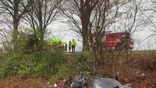 Tödlicher Unfall auf B241 bei Katlenburg [upl. by Yrotciv]