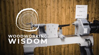 Tips to Set up a Woodturning Lathe  Woodworking Wisdom [upl. by Lyrej784]