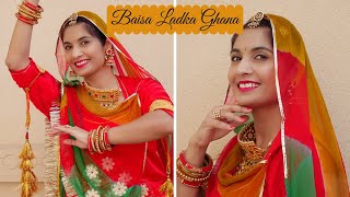 Baisa Ladka Ghana  Ghoomar Dance  RougePouts [upl. by Aniras]