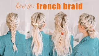 Learn How To French Braid  CHALLENGE BEGINS  Twist Me Pretty [upl. by Aehtorod]