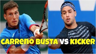 Pablo Carreno Busta vs Nicolas Kicker  2R Estoril 2018 Highlights [upl. by Tterrej]