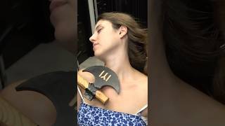 Chest And Throat Massage With Axe Ladys Cracks And Foot Wash footwash massage loudcracks asmr [upl. by Bullough]