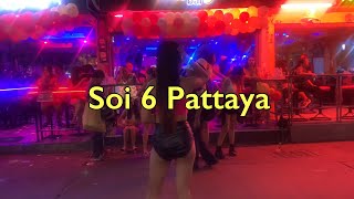 🇹🇭Soi 6 Pattaya Thailand Tuesday night March [upl. by Lunt88]