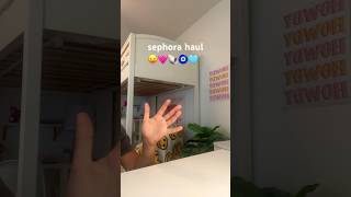 😛🩷🩵 sephora haul sephorahaul preppy skincare [upl. by Kirstin]