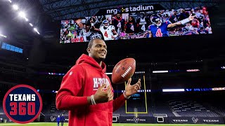 Deshaun Watson Signs 4Year Contract Extension Pat McAfee Interviews JJ Watt amp More  Texans 360 [upl. by Denie]