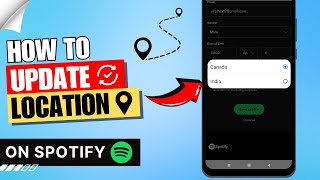 How to Update Location on Spotify App ✅ [upl. by Raychel429]