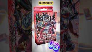 2022 YuGiOh The 10 Best Structure Decks Ever Released yugioh shorts [upl. by Sorvats41]