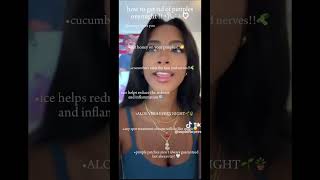 how to get rid of pimples overnight tips4ufypシ゚ preppyslay aesthetic viral tiktok skincare [upl. by Akela532]