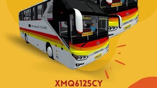 BUSSID Mod Kinglong XMQ6125AY [upl. by Ymac]