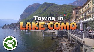 Lake Como Italy  Full Walking tour 2022  Menaggio  Bellagio  Varenna  4K Ultra HD [upl. by Karas]