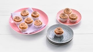 Pompoenmuffins met chiazaad en ahornsiroop – Allerhande [upl. by Drahnreb]